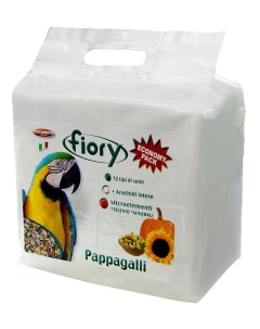 Сухой корм для попугаев Pappagalli 2 8 кг Fiory