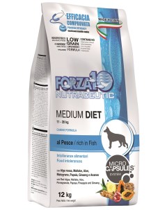 Сухой корм для собак Diet Medium рыба 1 5кг Forza10