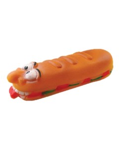 Жевательная игрушка для собак Сэндвич оранжевый 18 5 см Зооник
