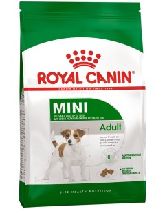 Сухой корм для собак Adult Mini рис птица 8кг Royal canin