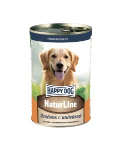 Консервы для собак Natur Line индейка 410г Happy dog