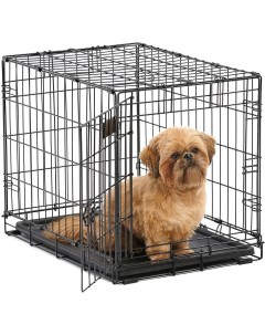 Клетка для собак iCrate размер 1 5 8 кг размер 61х46х48см черный Midwest
