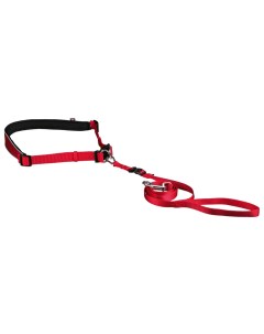 Поводок для собак Waist Belt with Leash ремень 60 130 см 25 мм красный Trixie
