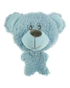 Мягкая игрушка для собак Мишка 12см голубой длина 12 см Aromadog