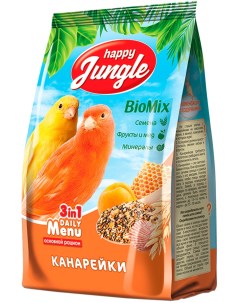 Сухой корм для канареек 500 г Happy jungle