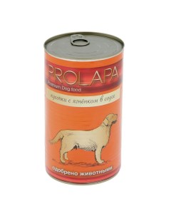 Консервы для собак PREMIUM с ягненком в соусе 850 г Prolapa