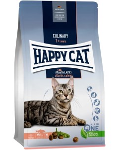Сухой корм для кошек лосось 300г Happy cat