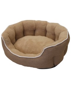 Лежанка для кошек и собак BRENTA текстиль 53x59x18см коричневый Nobby