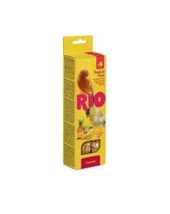Лакомство для канареек Палочки с тропическими фруктами 2 х 40 г Rio