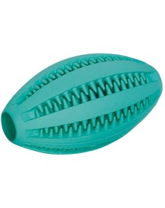 Жевательная игрушка для собак Мяч регби Dental Fun зеленый длина 11 см Nobby