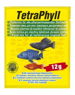 Корм для рыб Phyll хлопья 12 г Tetra