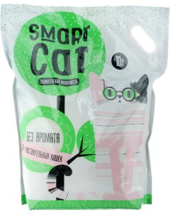 Впитывающий наполнитель силикагелевый 10 л Smart cat