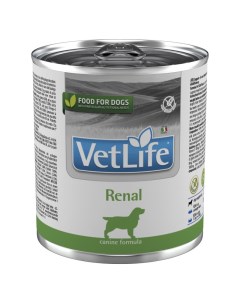 Консервы для собак Vet Life Renal 300г Farmina