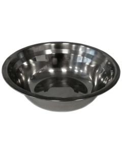 Одинарная миска для собак металл серебристый 0 8 л Frais
