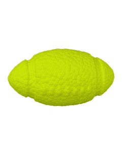 Игрушка для собак Mr Kranch Мяч регби неоново желтый 14 см Mr.kranch
