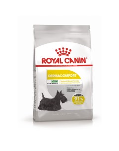 Сухой корм для собак Mini Dermacomfort с чувствительной кожей 3 кг Royal canin