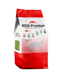 Впитывающий наполнитель Eco Premium Тутти фрутти древесный 20 л Eco-premium