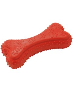 Жевательная игрушка для собак Косточка с пищалкой длина 12 см Homepet