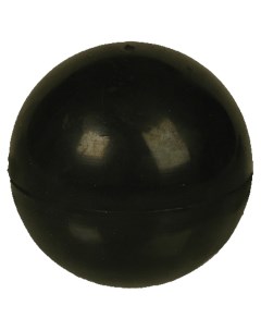 Апорт для собак Мяч цельнорезиновый черный 5 см Зооник