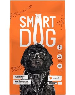 Сухой корм для собак с индейкой для крупных пород 18 кг Smart dog