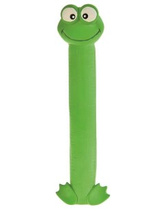Жевательная игрушка для собак Лягушка ростомер с пищалкой 29 см Homepet