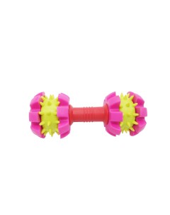Жевательная игрушка для собак Гантель с шипами Dental длина 15 5 см Homepet