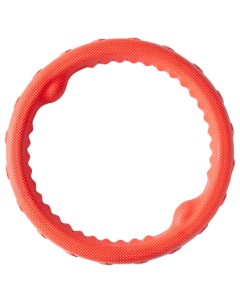 Жевательная игрушка для собак Кольцо плавающее оранжевый 3 см Зооник