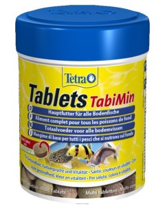 Корм для всех виов донных рыб TabiMin таблетки 45 г Tetra