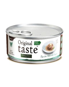 Консервы для кошек Original Taste с тунцом и люцианом в соусе 70г Pettric