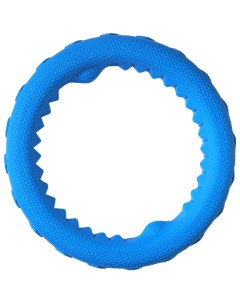 Жевательная игрушка для собак Кольцо плавающее синий 3 см Зооник