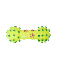 Жевательная игрушка для собак Гантель мина малая 12 см в ассортименте Зооник