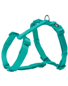 Шлейка для собак Premium H Harness L XL нейлон пластик синий 75 120 см 25 мм Trixie
