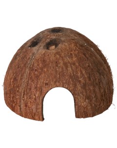 Домики для грызуна кокос 12х12см цвет коричневый 3 шт Trixie