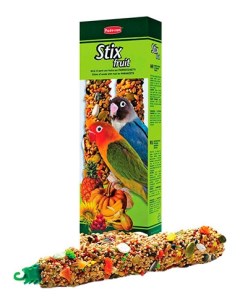Лакомство для средних папугаев Stix fruit фруктовые палочки 100г Padovan