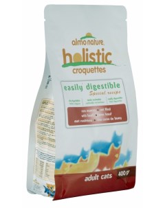 Сухой корм для кошек Holistic Adult Cat говядина рис 0 4кг Almo nature