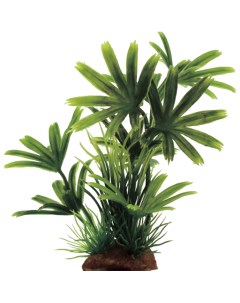 Искусственное растение для аквариума Bambusa green mix 15 пластик шелк Artuniq