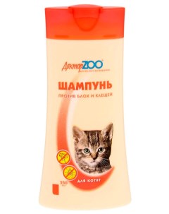 Шампунь для кошек и котят антипаразитарный эфирные масла 250 мл Доктор zoo