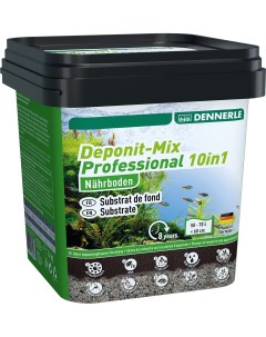 Грунт Deponit Mix Professional 10in1 питательный 2 4 кг Dennerle