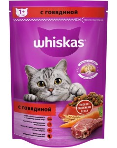Сухой корм для кошек Аппетитный обед говядина с нежным паштетом 9 шт по 0 35 кг Whiskas