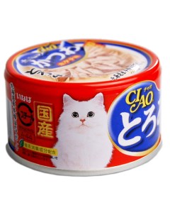 Консервы для кошек CIAO с сельдью парной курицей и японским тунцом бонито 80г Inaba