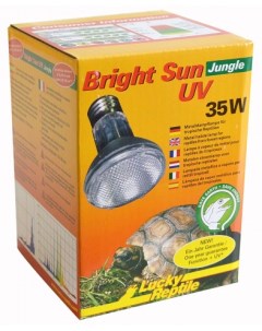 Ультрафиолетовая лампа для террариума Bright Sun UV Jungle 35 Вт Lucky reptile