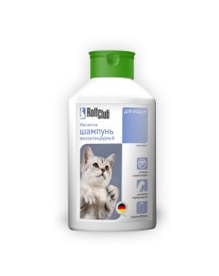 Шампунь для кошек R412 инсектоакарицидный от блох травяной 400 мл Rolfclub