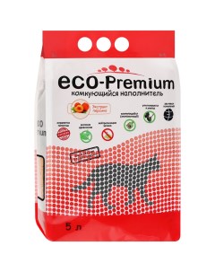 Впитывающий наполнитель Eco Premium Персик древесный 5 л Eco-premium