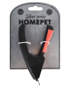 Когтерез гильотина для кошек и собак нержавеющая сталь черный оранжевый Homepet
