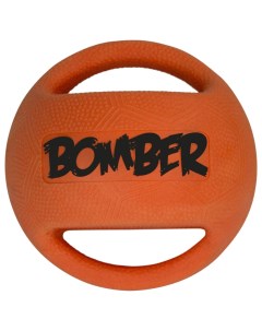 Игрушка Bomber Мяч с ручками цвет оранжевый для собак 18 см Hagen