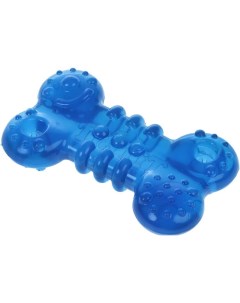 Жевательная игрушка для собак Косточка голубая 10 см Titbit