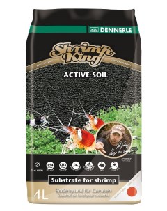 Питательный грунт Shrimp King Active Soil 4л Dennerle