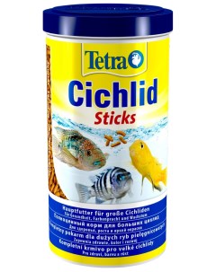 Корм для рыб Cichlid Sticks для всех видов цихлид палочки 1 л 2 шт Tetra