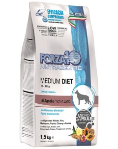 Сухой корм для собак Diet Medium ягненок 1 5кг Forza10