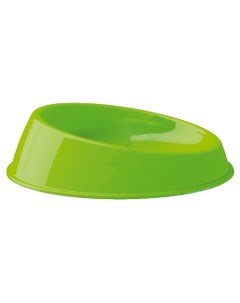 Одинарная миска для кошек и собак пластик зеленый Georplast